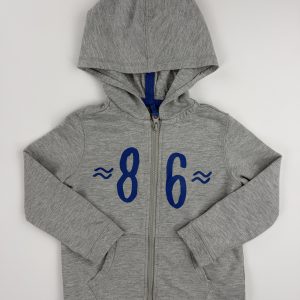 Sweat à capuche zippé gris – Du Pareil au Même – 2 ans (92 cm)