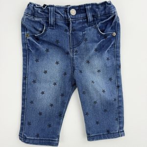Jean bleu imprimé étoiles – La Redoute – 3 mois (60 cm)
