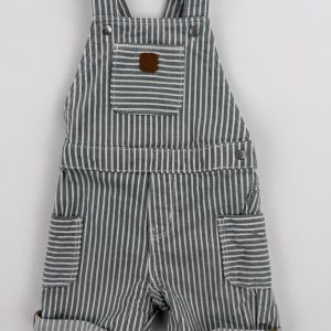 Salopette short rayée – Obaïbi – 6 mois (68 cm)