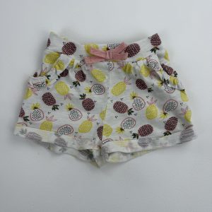 Short imprimé ananas – Tape à l'œil – 6 mois (68 cm)