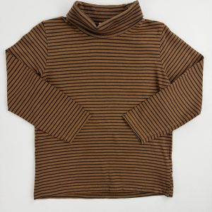 Sous-pull rayé marron et noir – Tape à l’œil – 6 ans (116 cm)