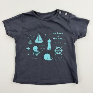 Tee-shirt marin – Kitchoun – 6 mois